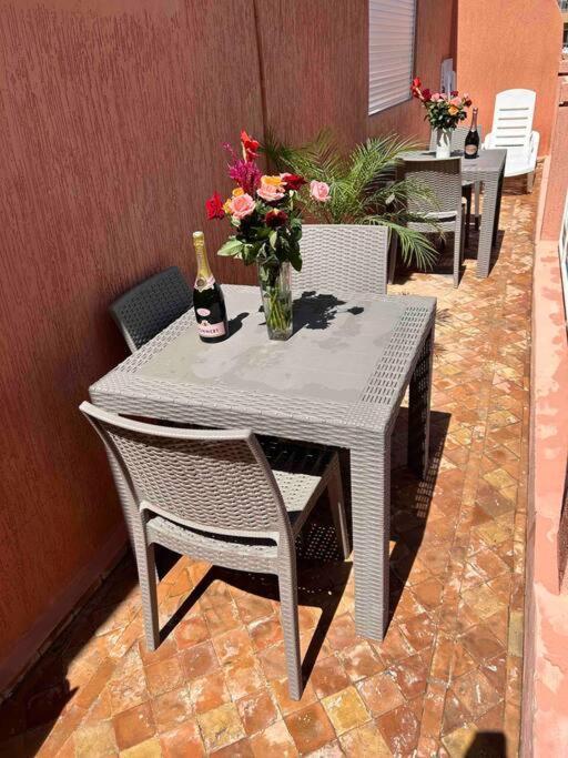 Appartement Haut Standing 3 Chambres Avec Terasse Quartier Gueliz Hivernage A Marrakech I19 Marrakesz Zewnętrze zdjęcie